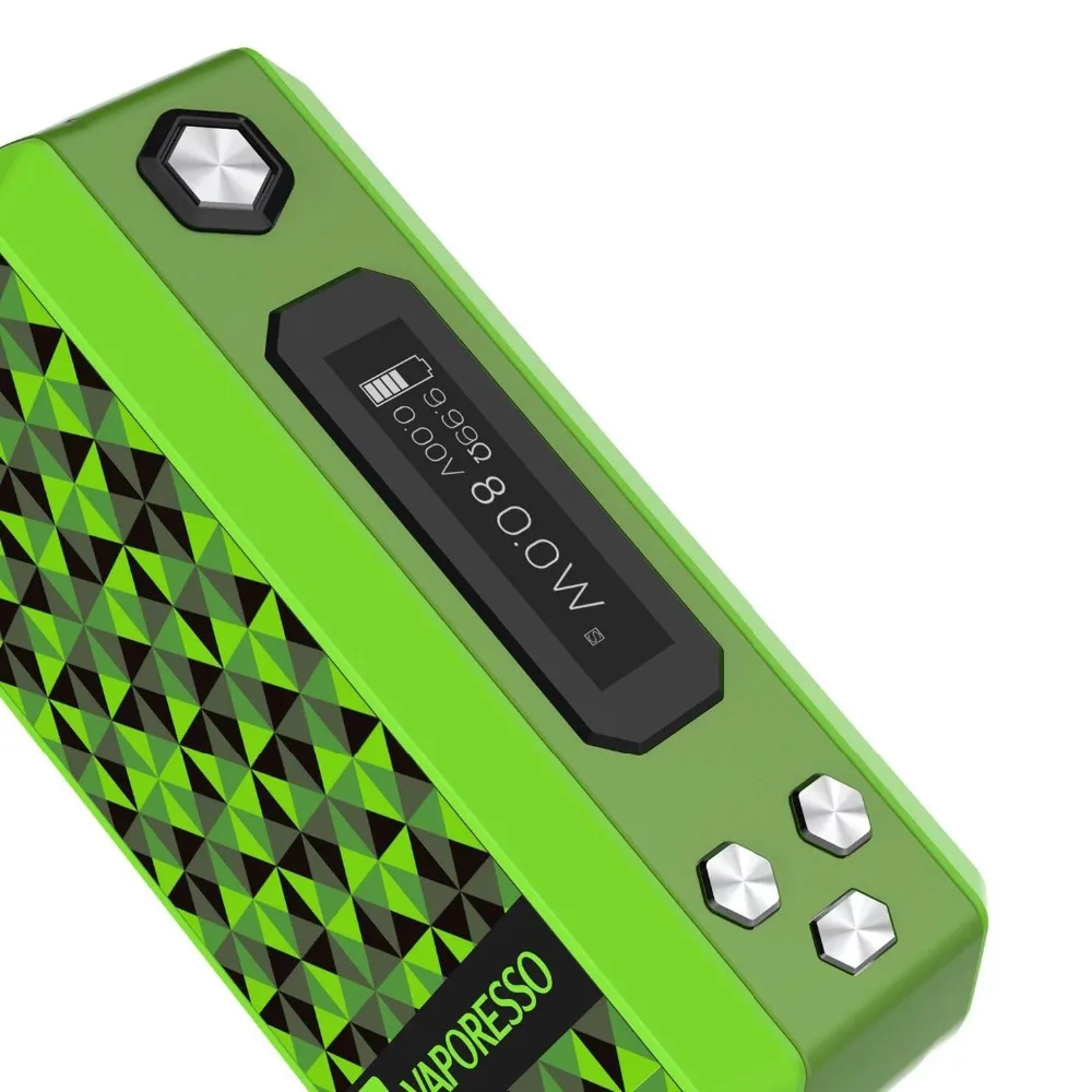 Оригинальный Vaporesso Таро нано мод Vape 80 Вт TC коробка Встроенный аккумулятор 2500 мАч