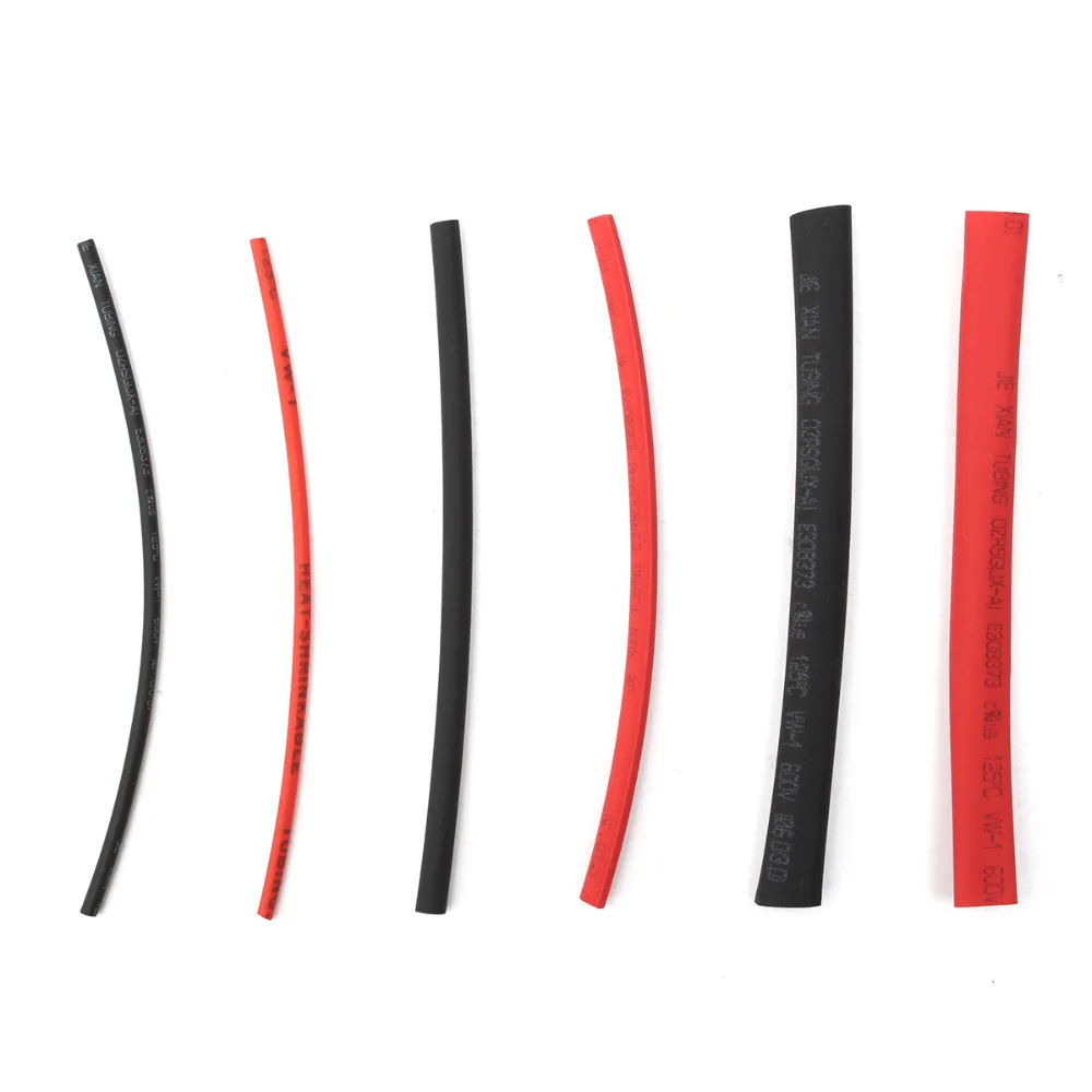 

190pcs Assortment Polyolefin 2:1 H-type Two Color Heat Shrink Tubing Tube Assortment Sleeving Wrap Tubes Kit