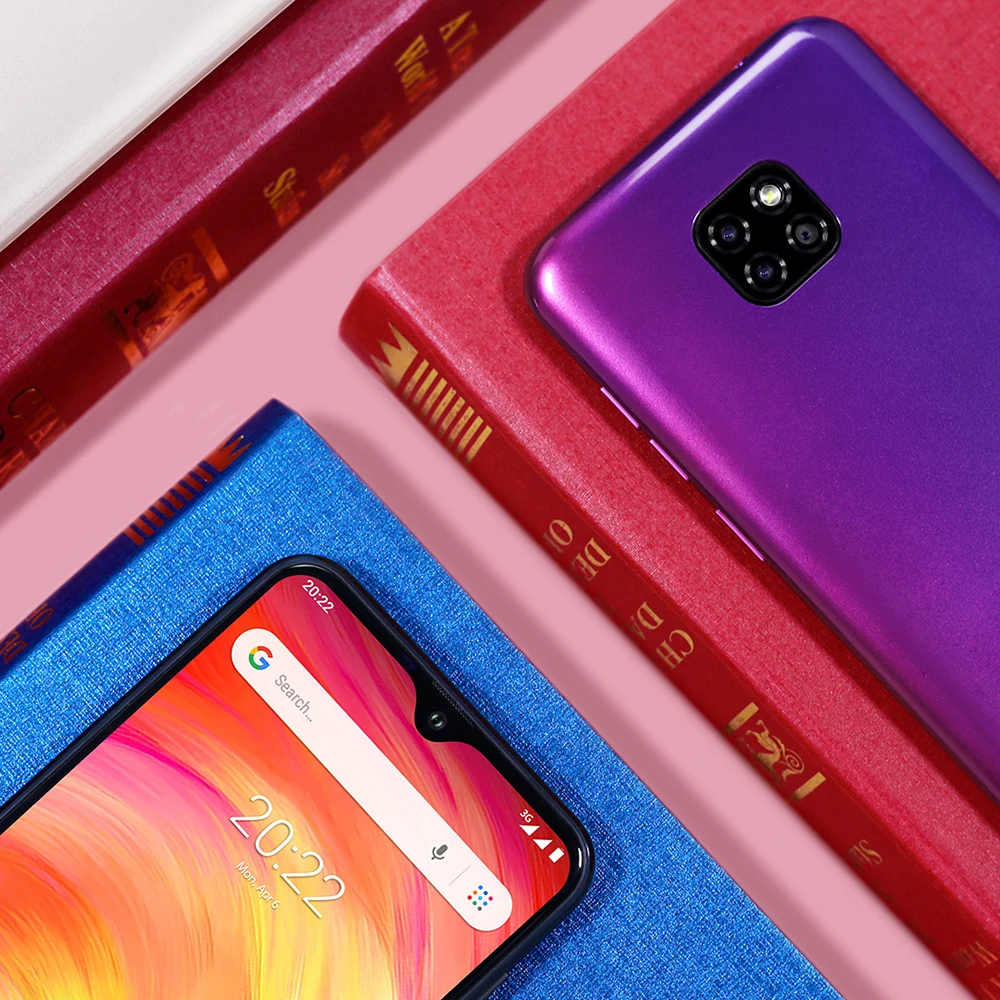 Ulefone Note 7, смартфон, 6,1 дюймов, 19:9, экран капли воды, четырехъядерный мобильный телефон, 1 Гб+ 16 Гб rom, мобильный телефон, Android 9,0, три камеры