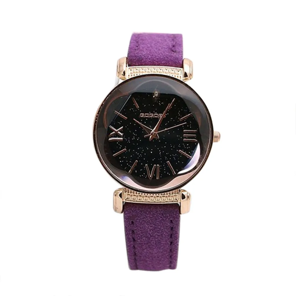 

Drop Shipping New Fashion Gogoey Brand Rose Gold Leather Watches Women Ladies Casual Dress Quartz Wristwatch Reloj Mujer