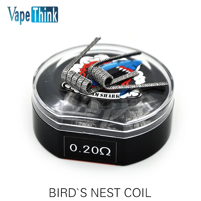 Vapethink Паровая Акула Птичье гнездо нагревательный провод 24ga 26ga 32ga 0,2 ом распылитель diy RDA Vape электронная сигарета