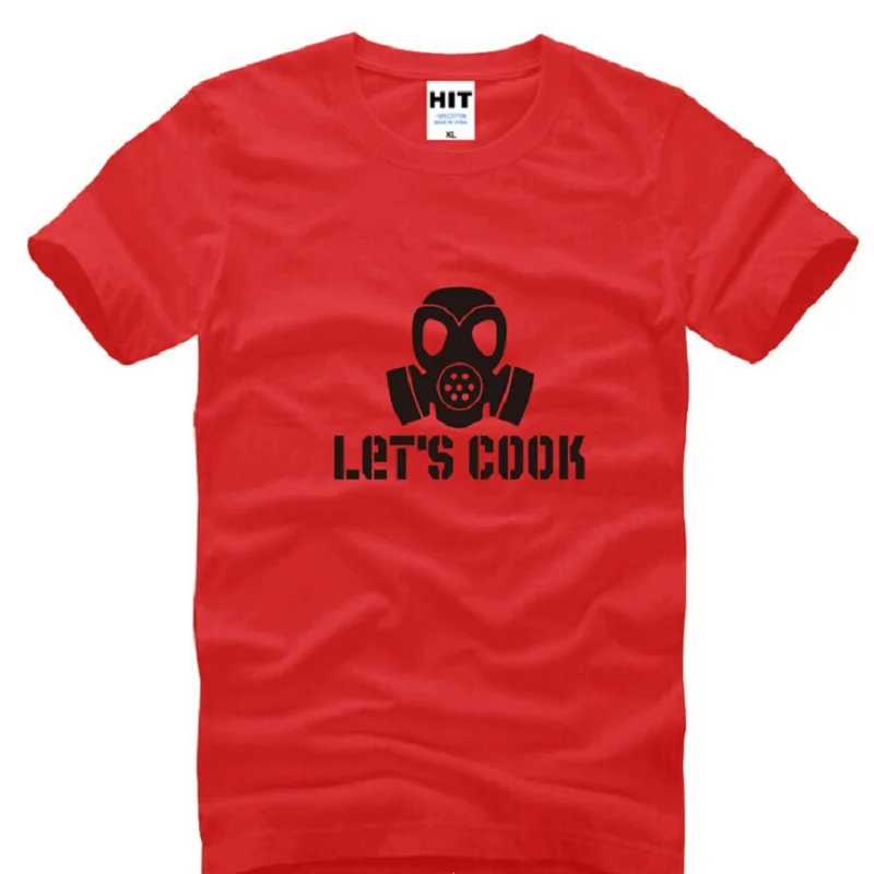 Новые дизайнерские BREAKING BAD футболки Мужская хлопковая футболка с коротким