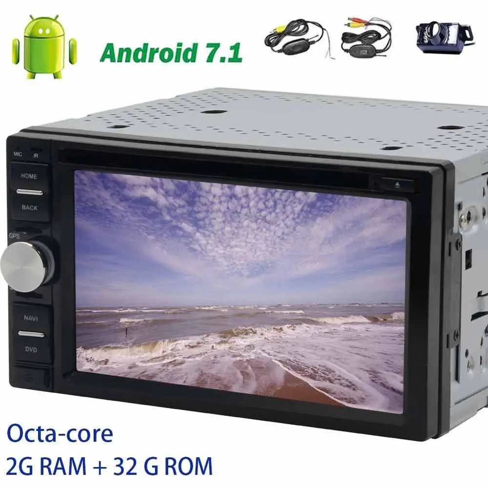 Трип компьютер 7 '✭in gps навигация Android 1 Восьмиядерный в тире dvd-плеер