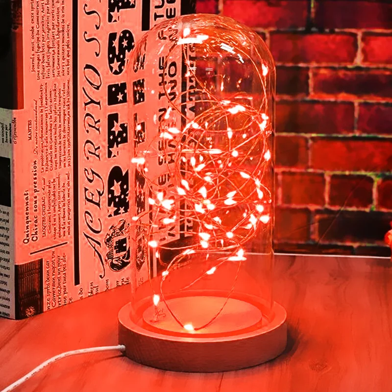 Hoomall, светодиодная гирлянда на батарейках, мигалка, сказочные огни, гирлянда, вечерние, свадебные, рождественские украшения, для дома, вечерние