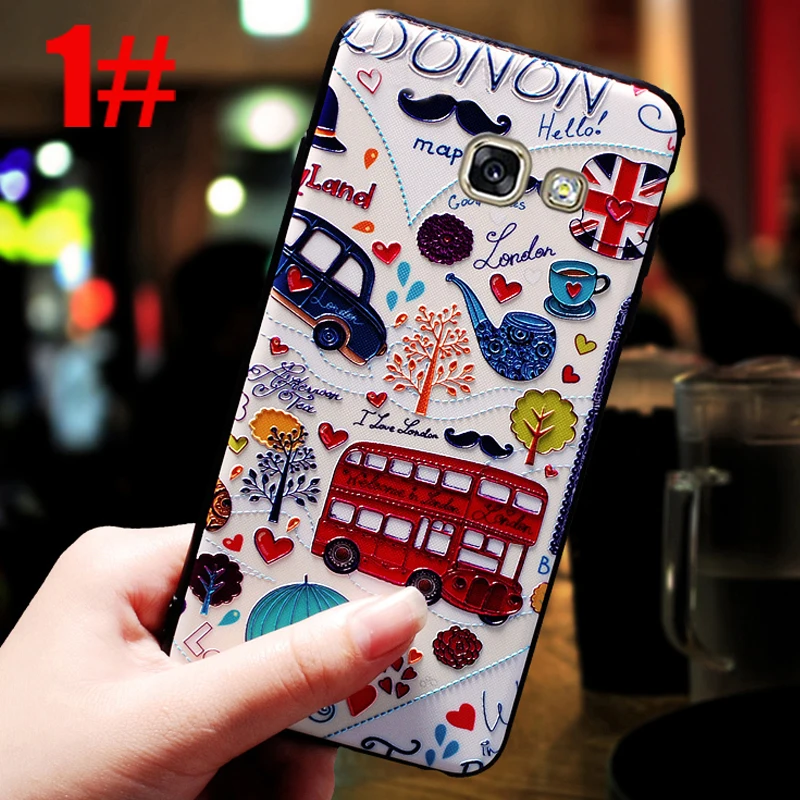 Bus YonLinTan роскошный чехол, чехол, чехол для Samsung Galaxy A7 A710 чехол на заднюю панель телефона 3D милый мобильный телефон 360 чехол s Аксессуары - Цвет: Bus
