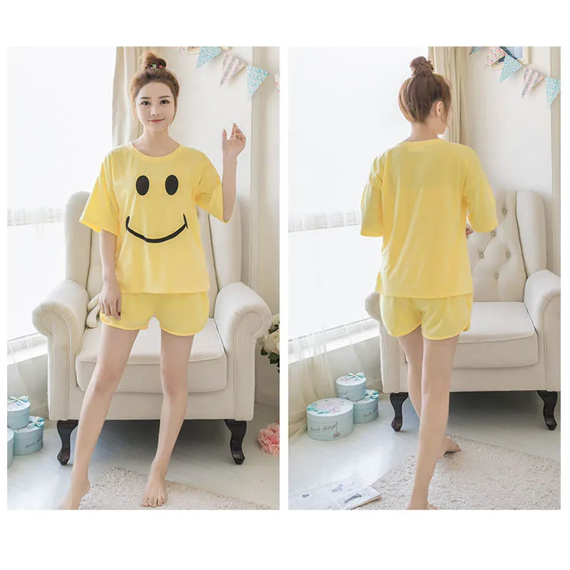 FL024C корейские шорты пижамы Kawaii Pigiama Donna женские пижамные комплекты Пижама Kigurumi Mujer