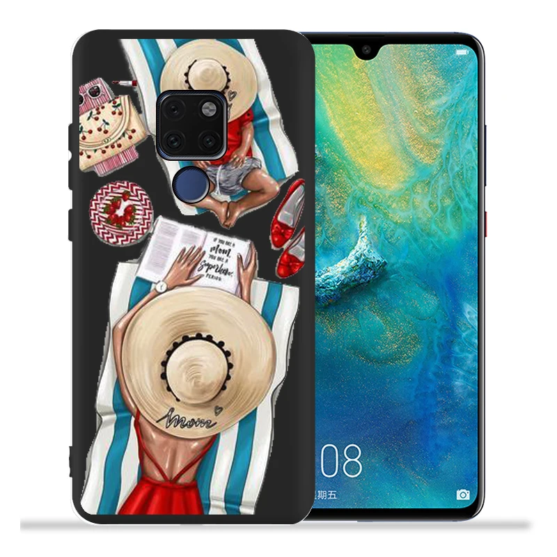Модный чехол для мамы, супер мамы, девочки, для huawei mate 20 Lite mate 10 Lite mate 20 Pro Coque для Nova 4e 3 Nova3i, задняя крышка