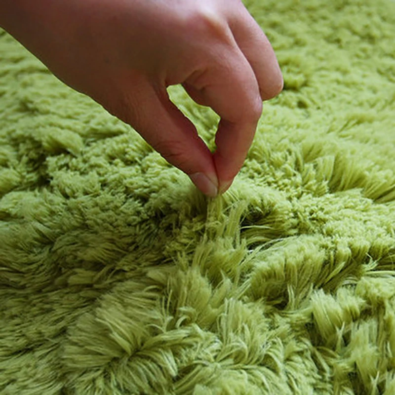 Zeegle Shaggy Carpets For Living Room European Home Warm Plush Floor Rugs Fluffy Mats Kids Bedroom | Дом и сад