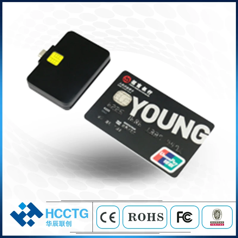 Микро USB мобильный телефон ISO 7816 контакт Android планшет смарт кард ридер ГОРЯЧАЯ PC SC