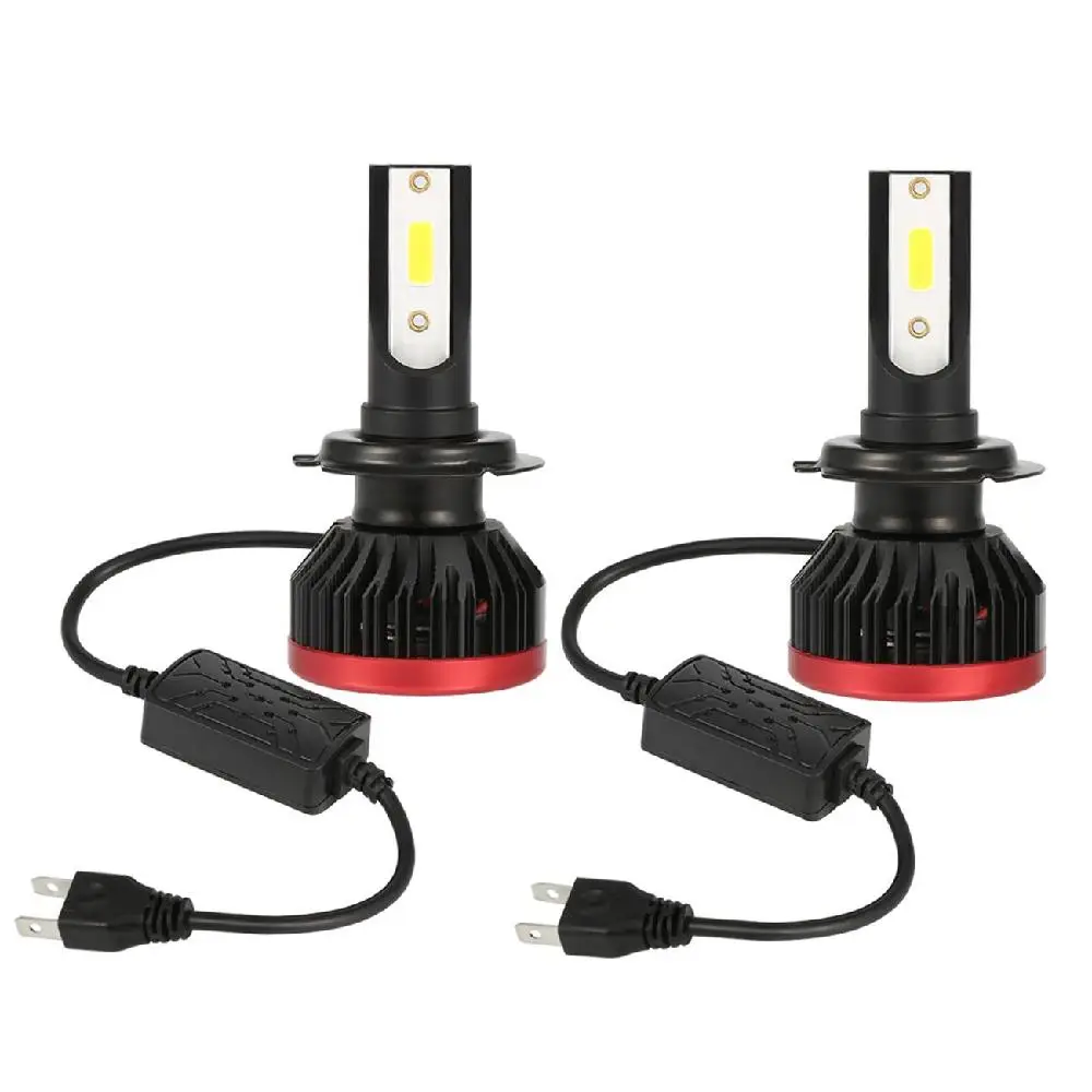 Светодиодный налобный фонарь Oslamp H7 типа COB с одним лучом 72 Вт 8000лм 6500 к Plug n Play