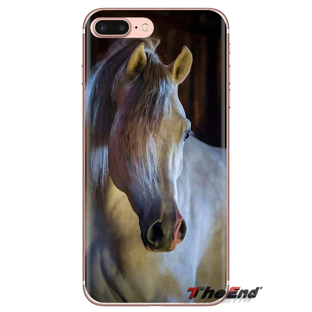 Running Dappled Horse Art Soft Transparent Cases Covers For Xiaomi Redmi 4A S2 Note 3 3S 4 4X 5 Plus 6 7 6A Pro Pocophone F1 |