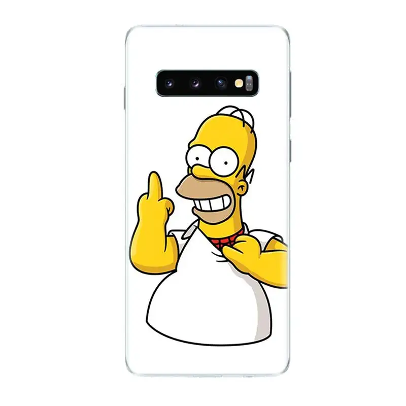 Уникальный силиконовый чехол из ТПУ Homer J. Simpsons для samsung Galaxy A30 A20 A10 A50 A40 A70 A80 A90 M10 M20
