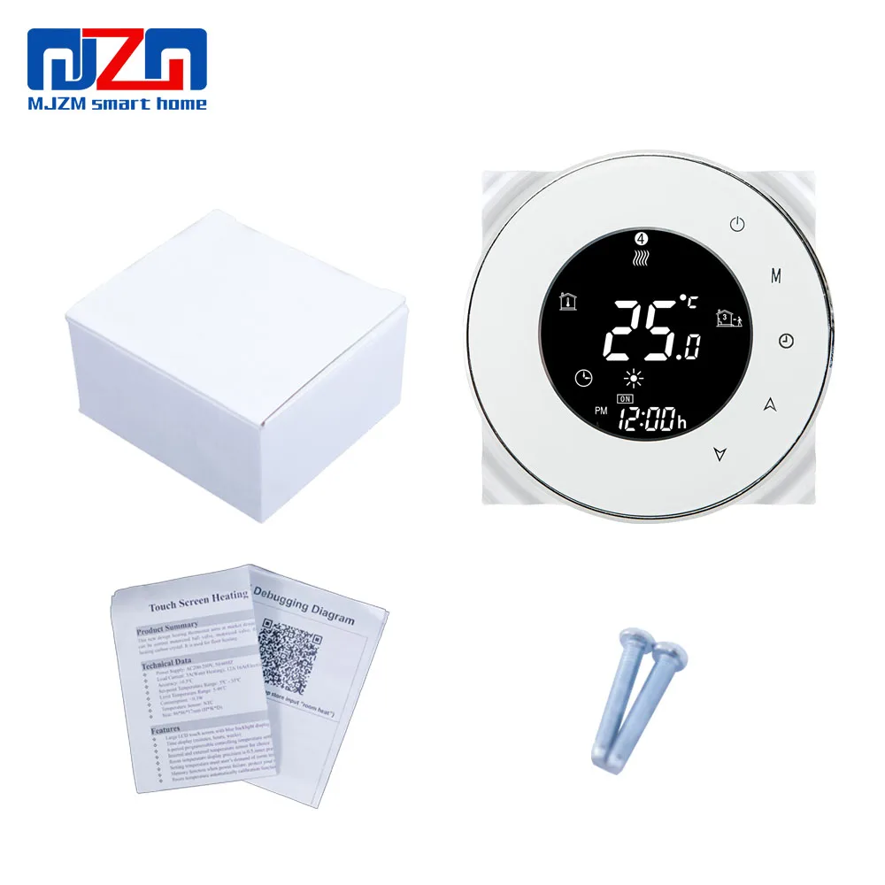 Цифровой термостат для котла MJZM цифровой регулятор температуры подходит Google Home