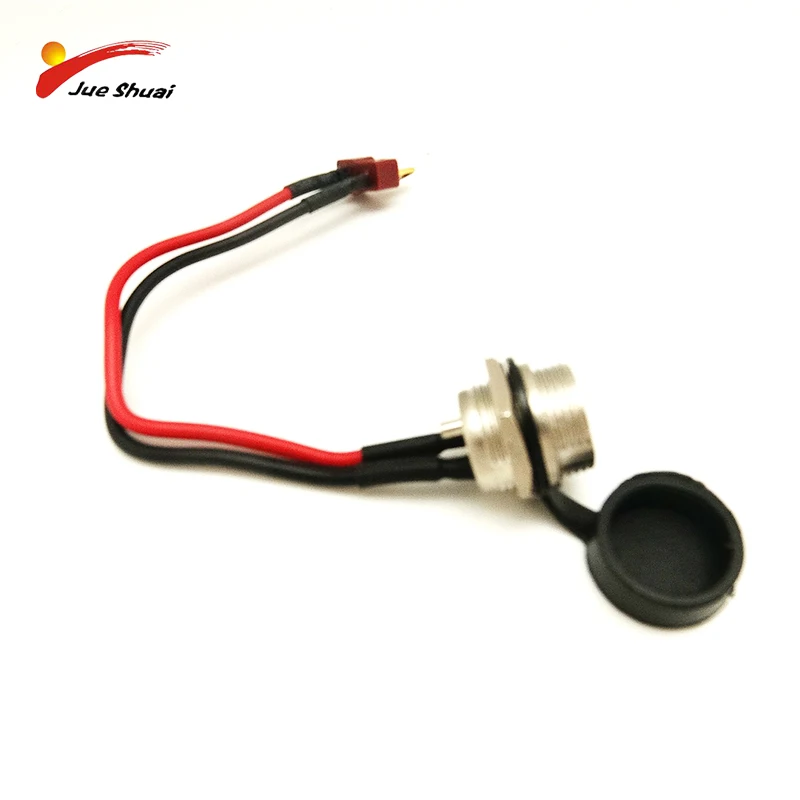 T образная безопасная защита прочная зарядная розетка для скутера длина 120 мм