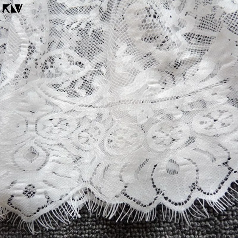 KLV Сексуальная Открытая прозрачная Цветочная кружевная эластичная юбка миди с