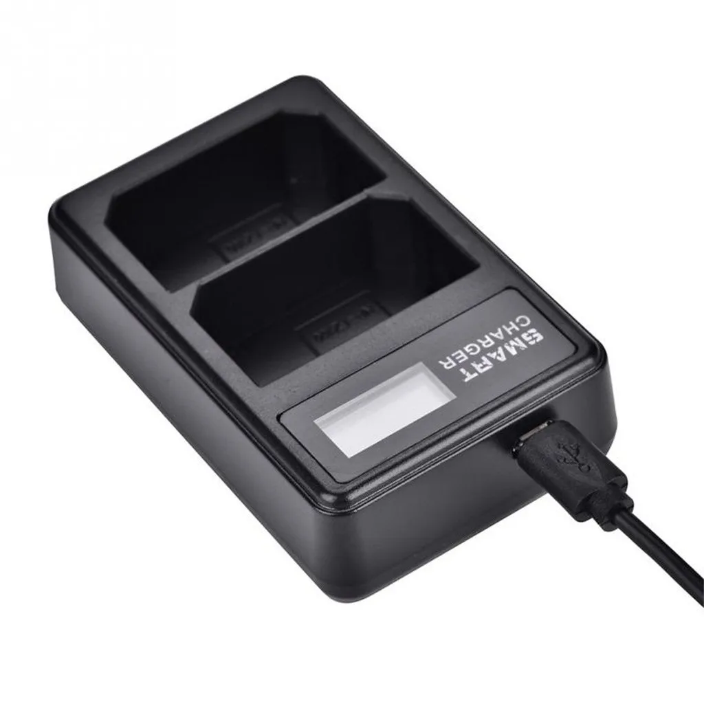 1 шт. NP-FZ100 NP FZ100 светодиодным дисплеем и двойным портом USB Батарея ЖК-дисплей