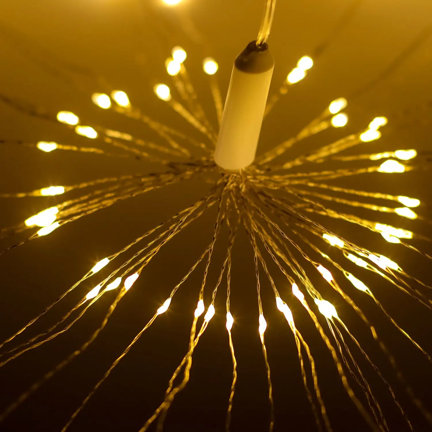 Светодиоды свет строки DIY Медь Фея Строка Гирлянда 8 Режим фейерверк Рождество