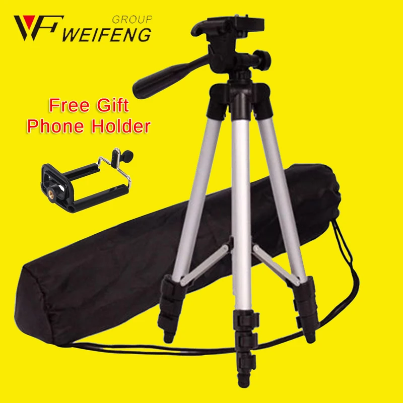 Weifeng wt3110a Профессиональный Камера Штатив для Canon EOS Rebel T2i T3i T4i и Nikon D7100 D90 D3100 DSLR|tripod
