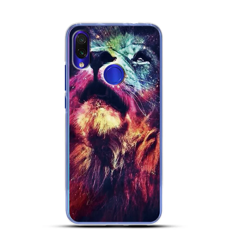 For Coque Xiaomi Redmi Note 7 6.3&quot Case Luxury Silicone Anti-knock Soft TPU Full Protective Cover Fundas |