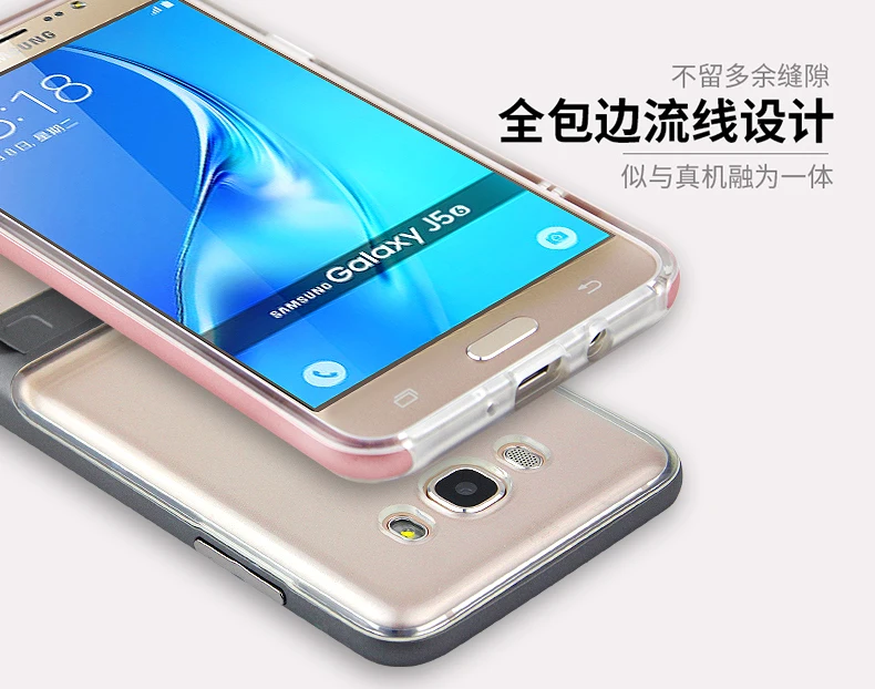 Kickstand Чехол для SAMSUNG galaxy j710 j7 2016 uxury Марка Телефон Случаях PC + TPU Гладкий Стенд
