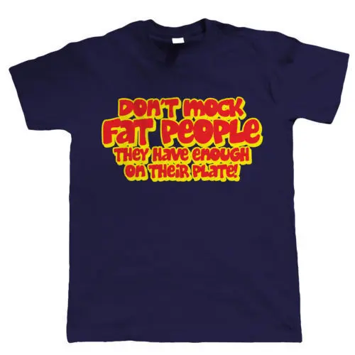 NO 'altura Imitacion Fat People Camiseta Divertida Hombre хипстерские футболки с короткими рукавами топы
