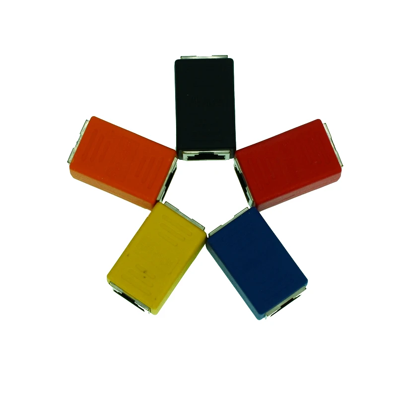 1 шт. цветной соединитель RJ45 Мама мама|Соединители| |