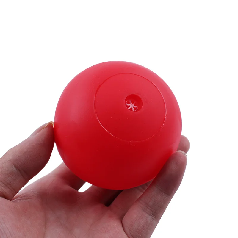 

New 7.5cm Funny Evade Glue Pet Dog Ball Teeth Silicon Toy Chew Sound Dogs Play Toys Random Color