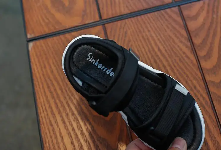 Сандалии для мальчиков и девочек пляжные Нескользящие босоножки на резиновой