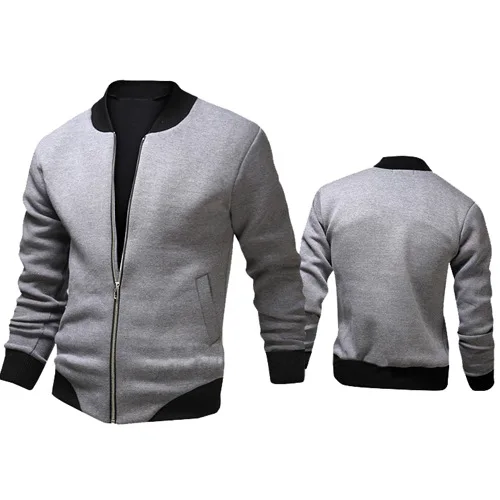 

Men's rib top stitching spring men coat jacket