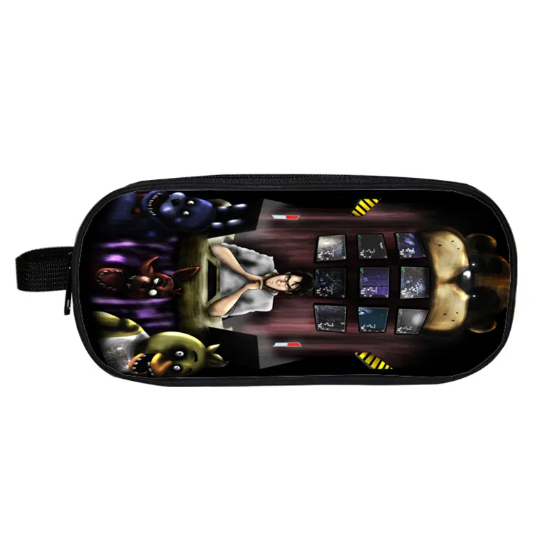 Косметический Чехол Five Nights at Freddy s Fnaf, органайзер для канцелярских принадлежностей, сумка для хранения, чехол Five Nights at Freddys, держатель для карандашей, сумки - Цвет: QBB FLD41