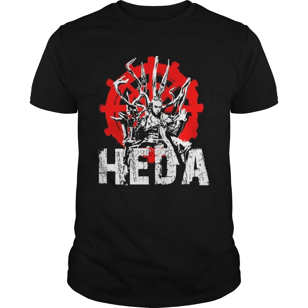 Мужская футболка с коротким рукавом 100 Lexa Symbol Heda крутая женская футболка|Мужские