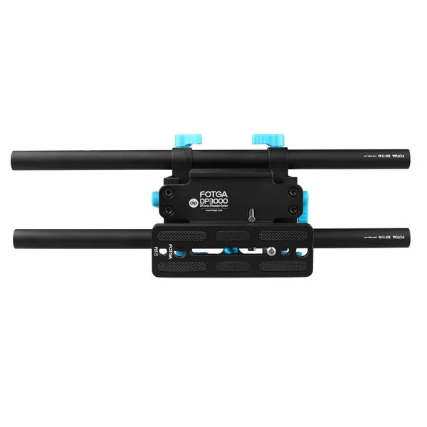 FOTGA DP3000 M4 QR DSLR rail 15mm rod plate support rig for follow focus mattebox HDV enlarge