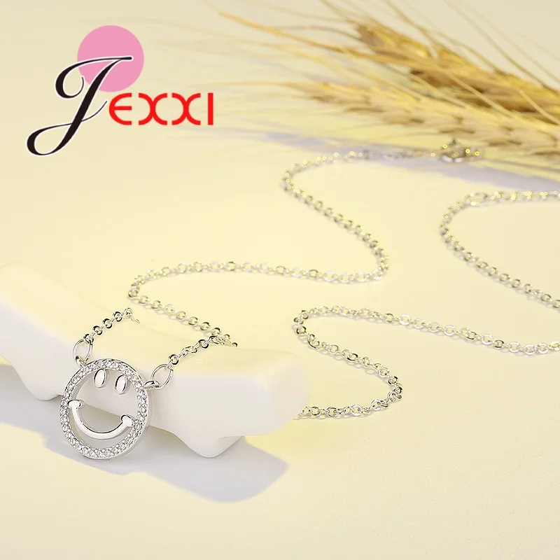 Женский ювелирный комплект из колье и серёг серебра 925 пробы | Украшения