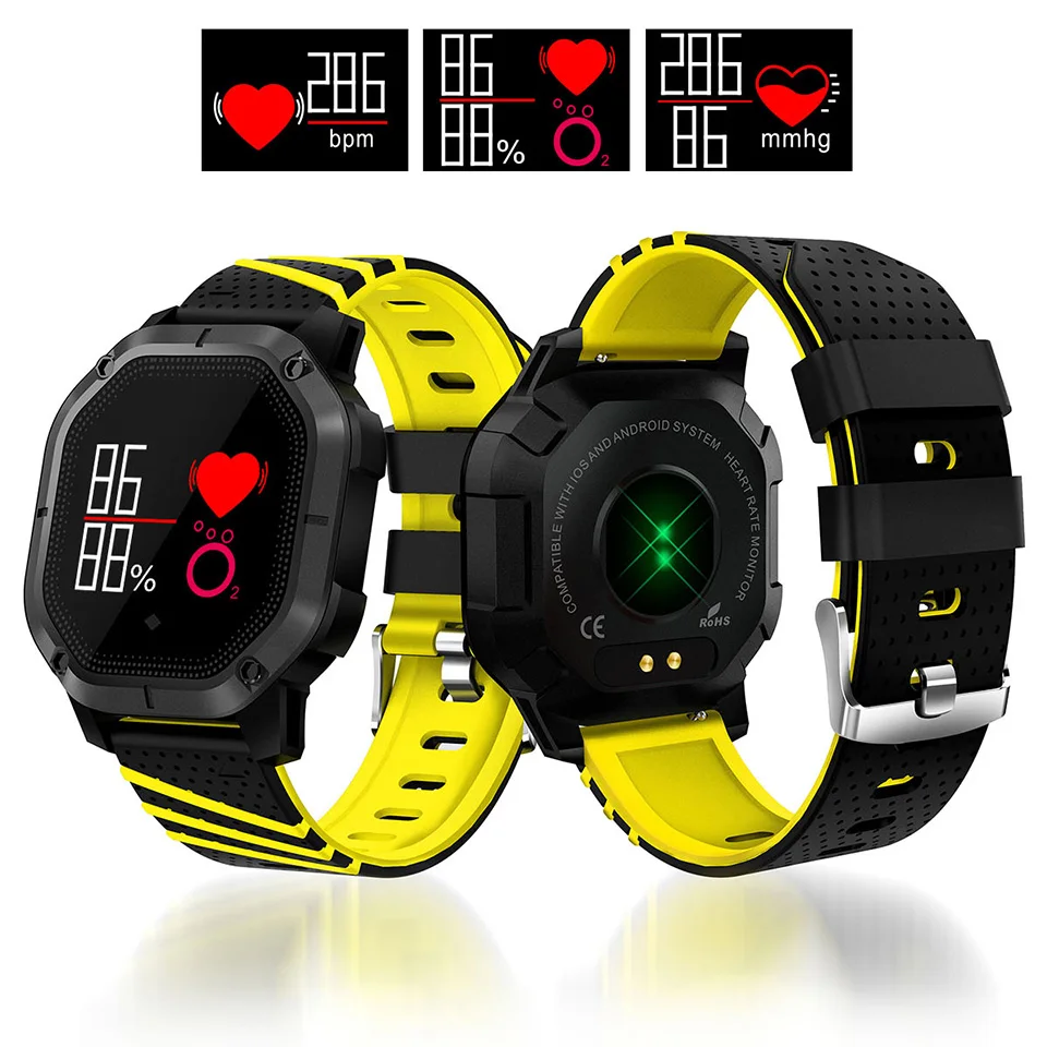 TimeOwner K5 Смарт часы Для мужчин Водонепроницаемый Smartwatch крови Давление монитор