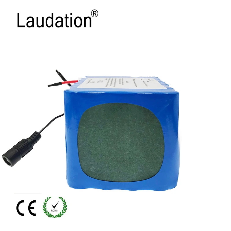 

Laudation 24V 12ah Electric bicycle lithium battery 24 volt12.8AH motor ebike lithium ion battery for 250W electric bicycle