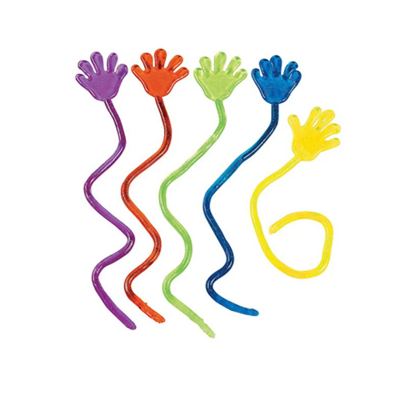 Цельная Милая блестящая липкая фигурка со слаймом вязкая для скалолазания