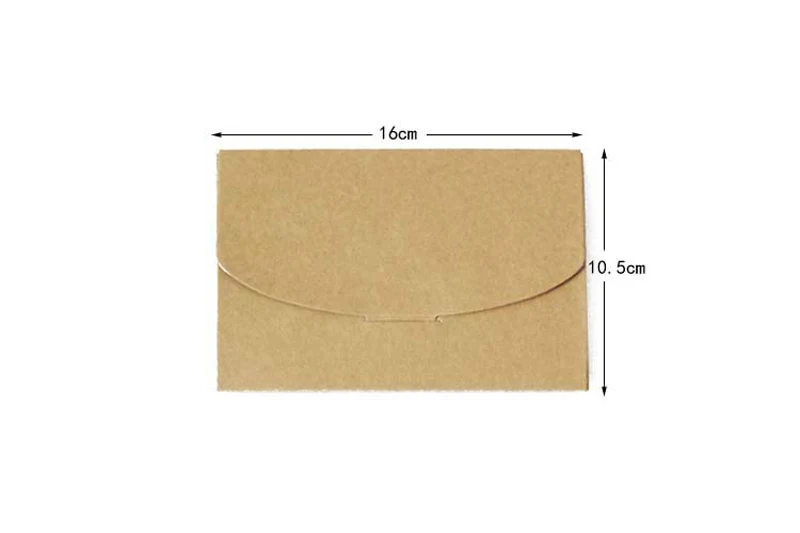 250 г конверт из крафт-бумаги в стиле ретро упаковка для открыток Подарочная