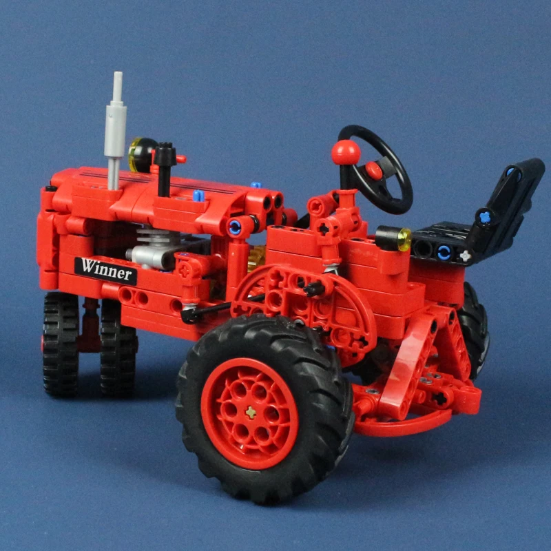 Winner 7070 302 шт. Technic классический старый трактор строительный блок DIY Развивающие