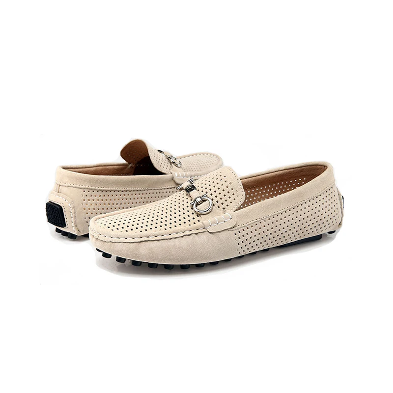 Туфли FONIRRA мужские из натуральной кожи перфорированная дышащая обувь для