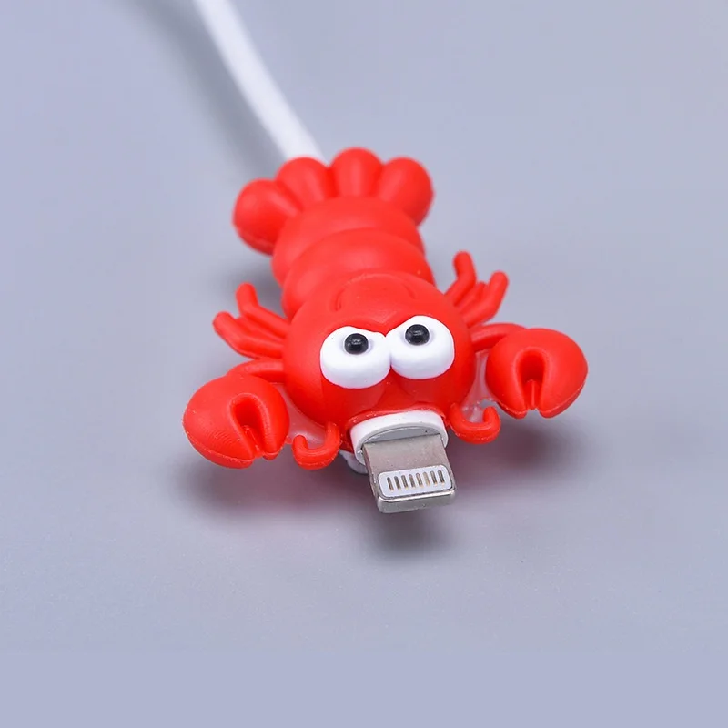 Новинка защита кабеля серии насекомых для iphone 8 7 6 5 USB передачи данных Аксессуары