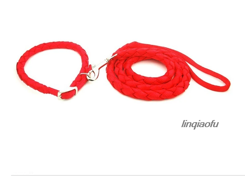 Собака тканые круглый канат тянуть ремень | Дом и сад