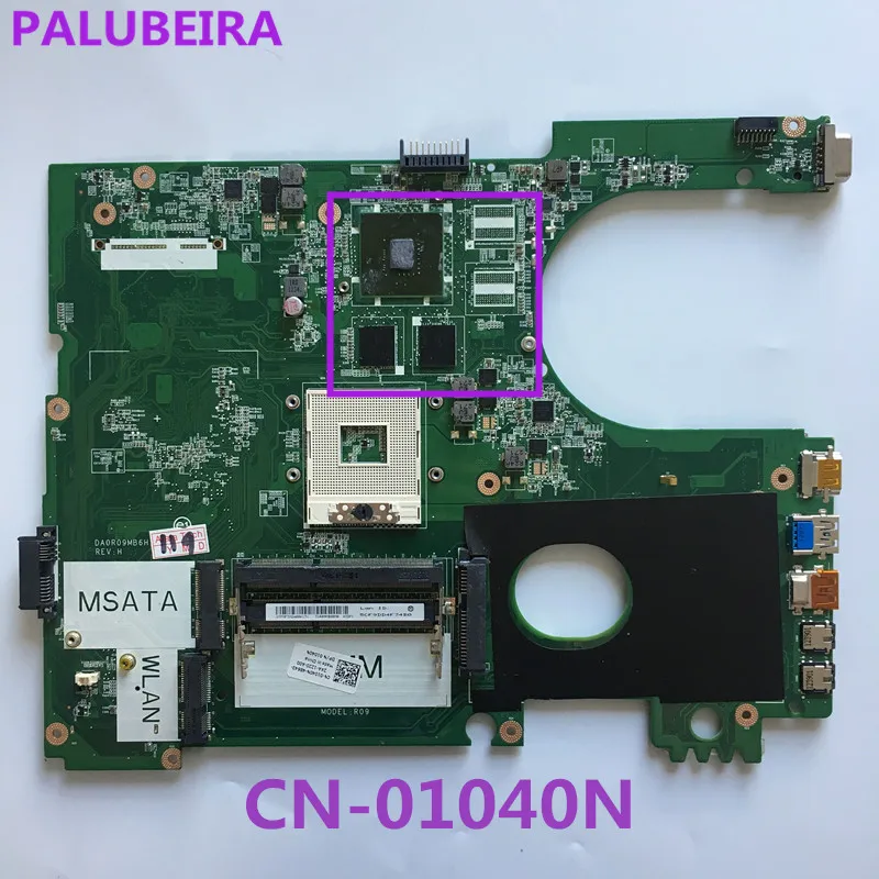 PALUBEIRA CN-01040N DA0R09MB6H1 REV : H1 Материнская плата ноутбука подходит для Dell inspiron 5720 7720
