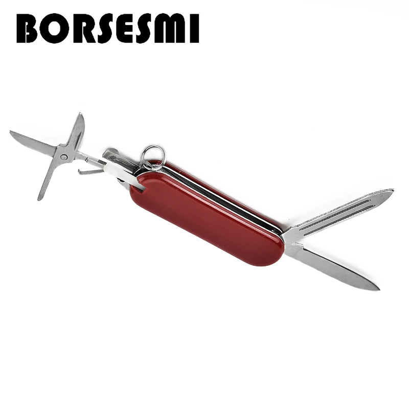 Горячая Распродажа Мини нержавеющая сталь многоцелевые нож 3 в 1 складной