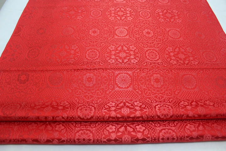 Новая мода парча Атласная Ткань Дамаск жаккардовая одежда костюм обивка