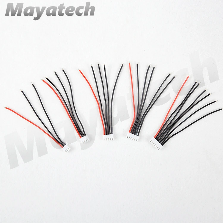 10PCS/lot 2S 3S 4S 5S 6S 22AWG Ultra-soft Silica Wire Balanced Charging Battery Plug 10cm 20cm | Игрушки и хобби