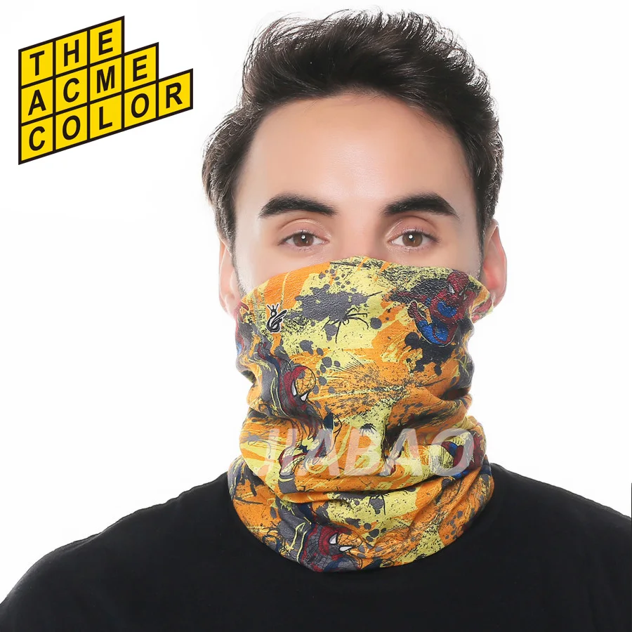 Многофункциональный горловиной Мультфильм бесшовные бандана головные уборы