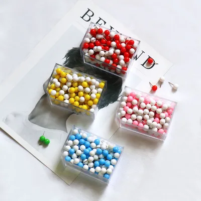 100 стежков на каждые комплект Карамельный Цвет пуш ап булавке декоративная