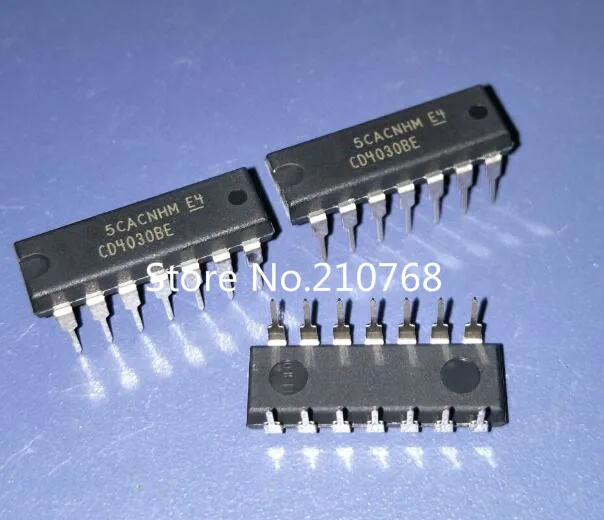 10 шт./лот CD4030BE CD4030 IC GATE XOR 4CH 2-INP 14DIP | Электронные компоненты и принадлежности