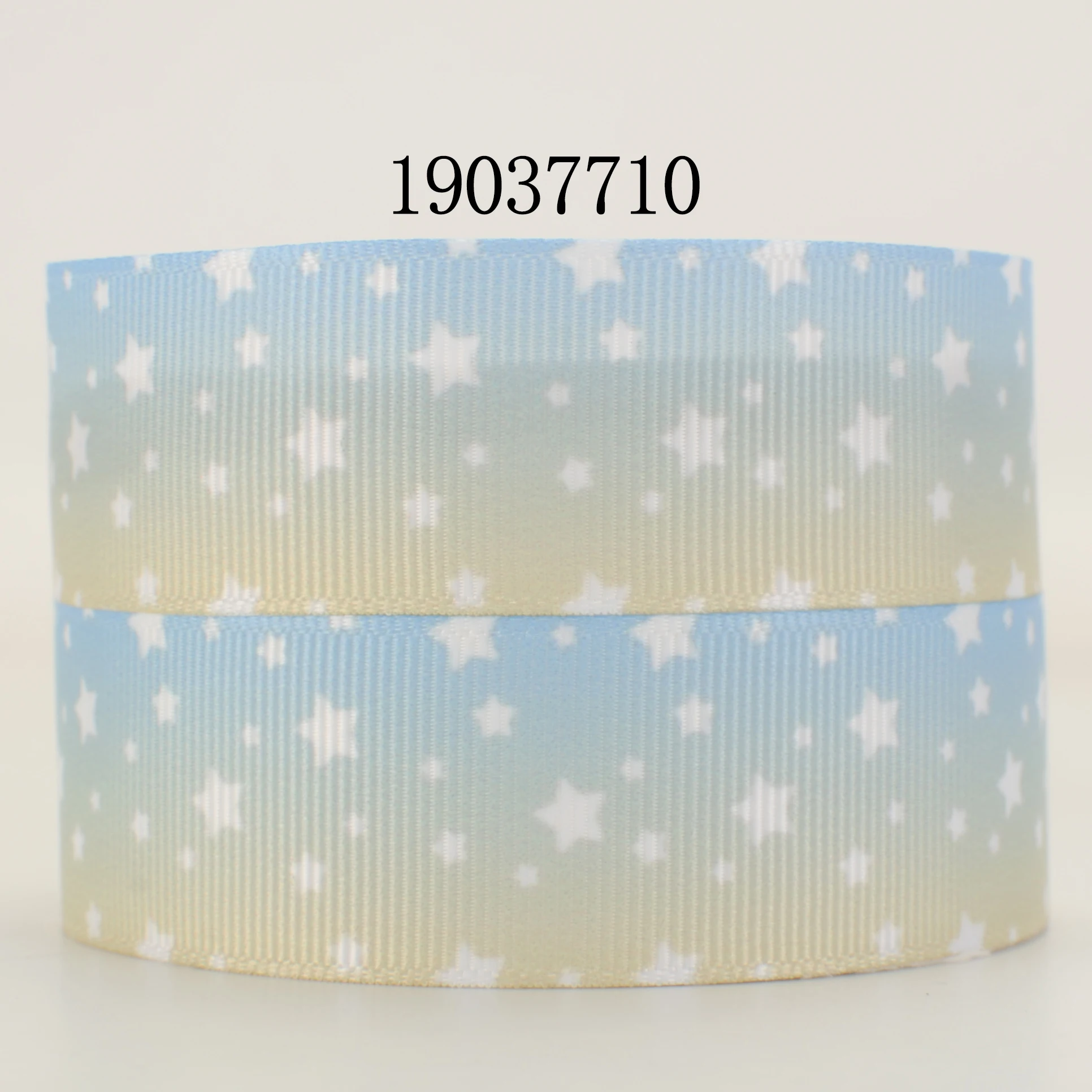 10 ярдов-Различные размеры-лента с постепенным изменением цвета принтом звезды