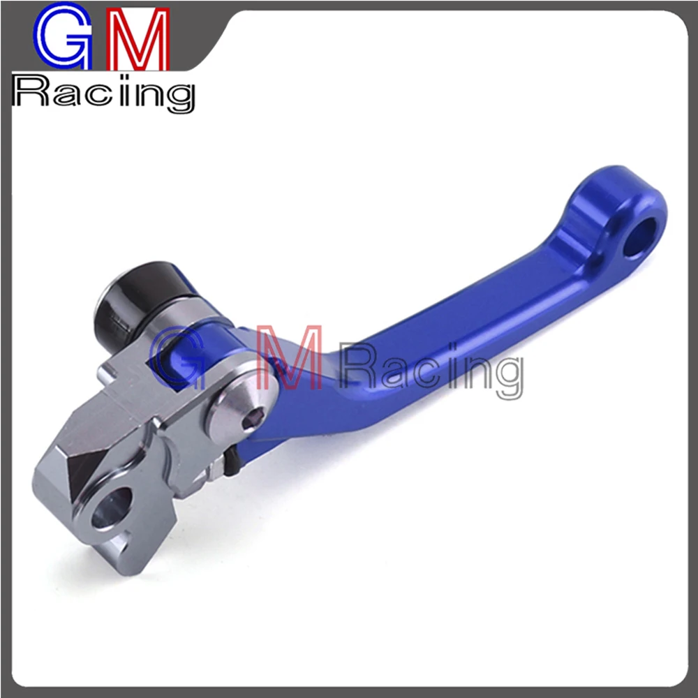 Brake Levers Мотоцикл с ЧПУ заготовки Pivot складные сцепные рычаги для YAMAHA WR250F WR450F WR 250F 450F 05-15 Байк мотокросс - Цвет: Brake Levers